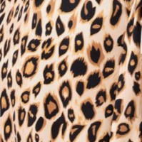 Παντελόνα Βισκόζ Animal Print Καφέ Ανοιχτό