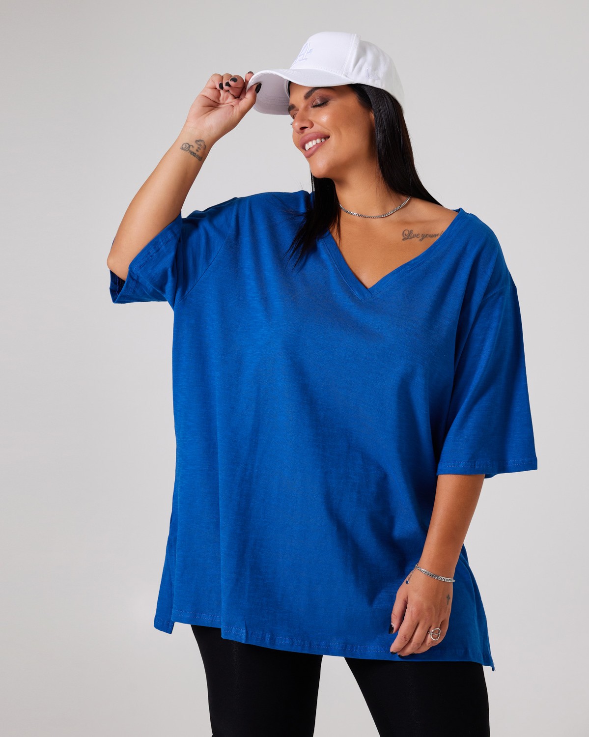 Τ-Shirt Oversized Ρουά