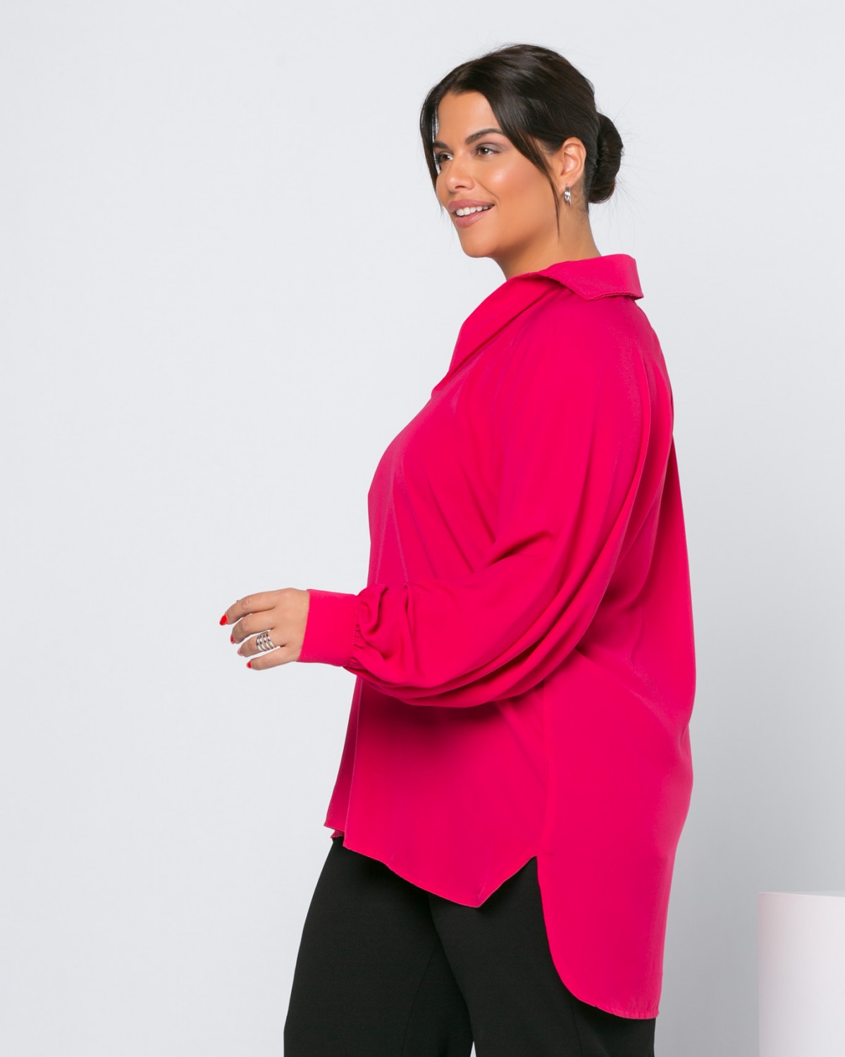 Elisavet Blouse, kolor hot pink dark